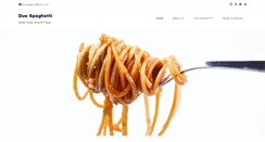 Desktop Screenshot of duespaghetti.com